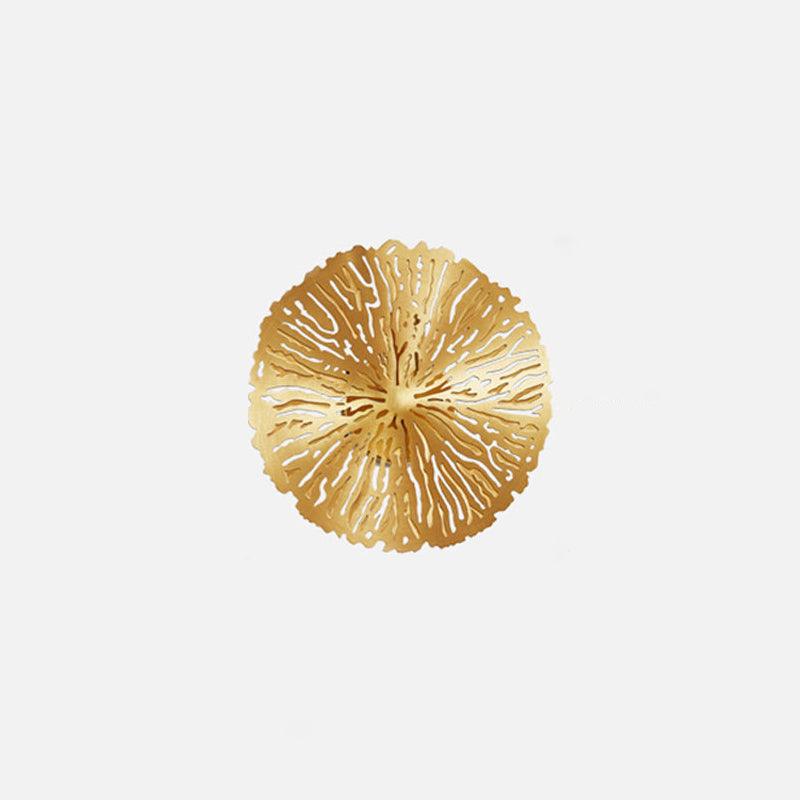 Rylso Wall Lamp Lotus Leaf Brass-Neutral Decor