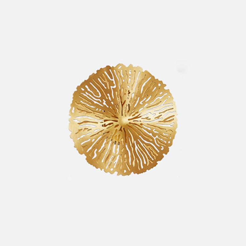 Rylso Wall Lamp Lotus Leaf Brass-Neutral Decor