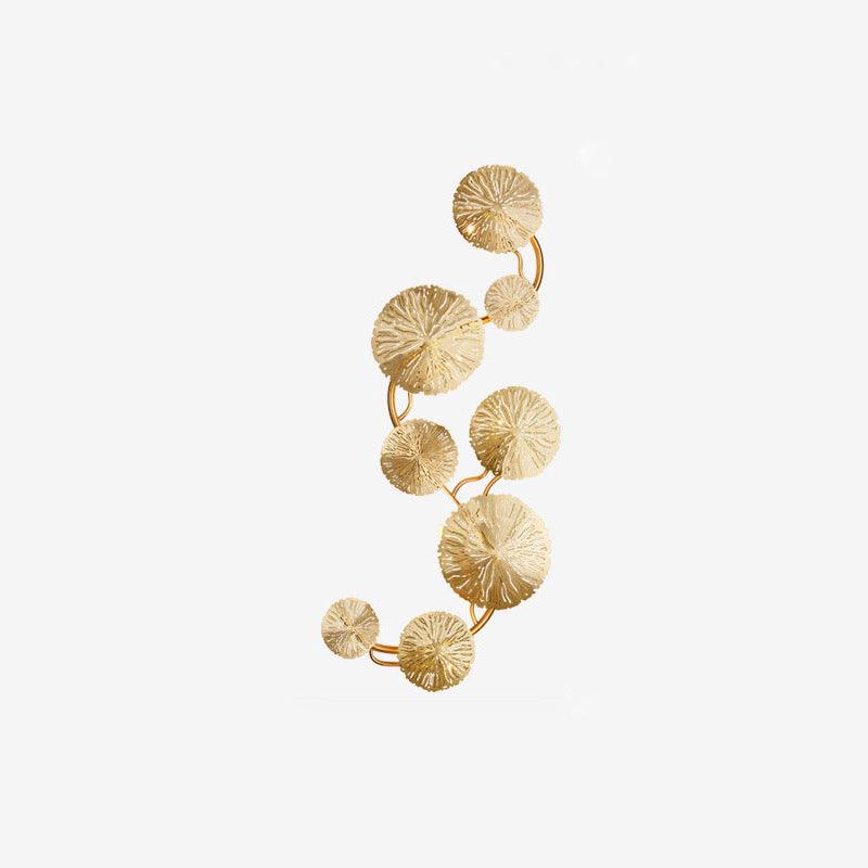 Rylso Wall Lamp Lotus Leaf Brass-Neutral Decor