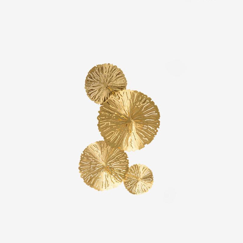 Rylso Wall Lamp Lotus Leaf Brass-Neutral Decor