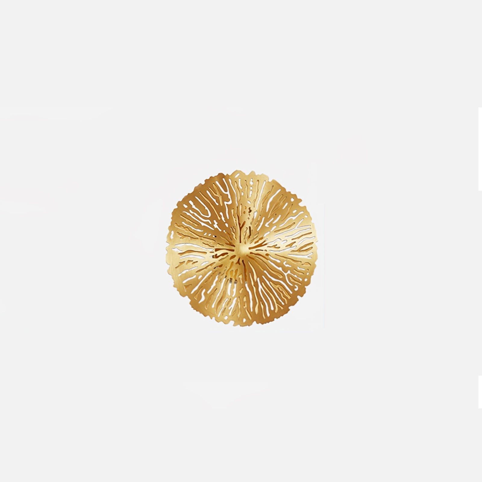Rylso Wall Lamp Lotus Leaf Brass-Neutral Decor