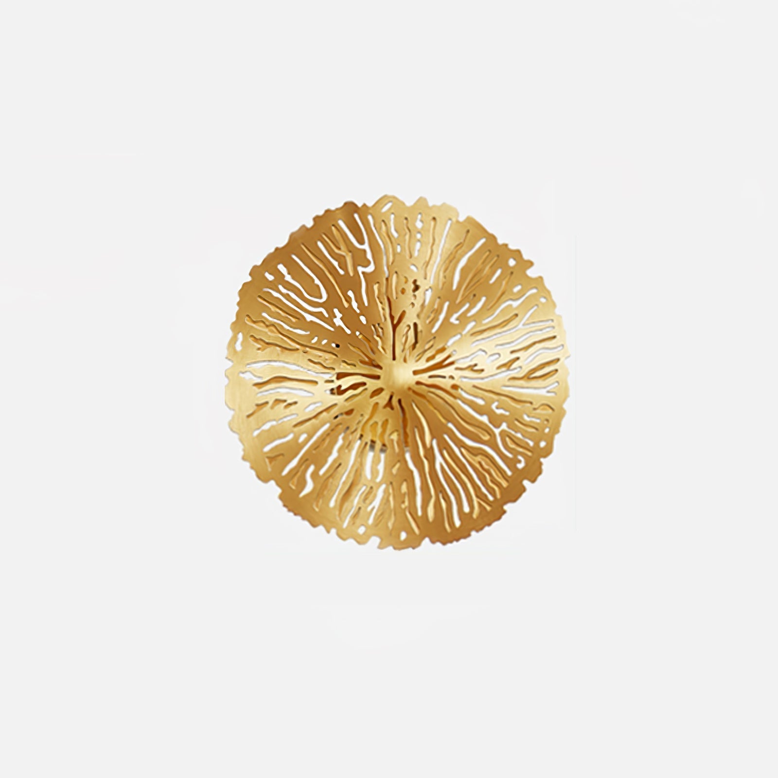 Rylso Wall Lamp Lotus Leaf Brass-Neutral Decor