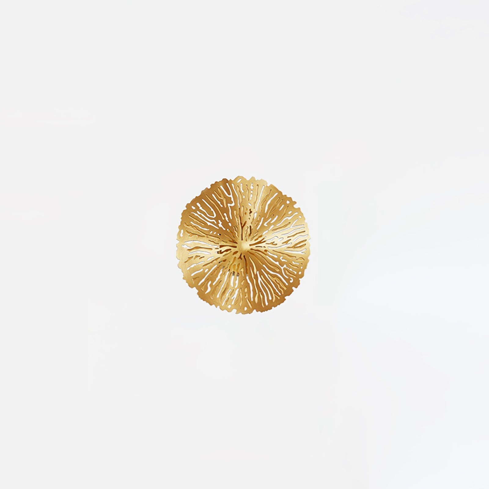 Rylso Wall Lamp Lotus Leaf Brass-Neutral Decor