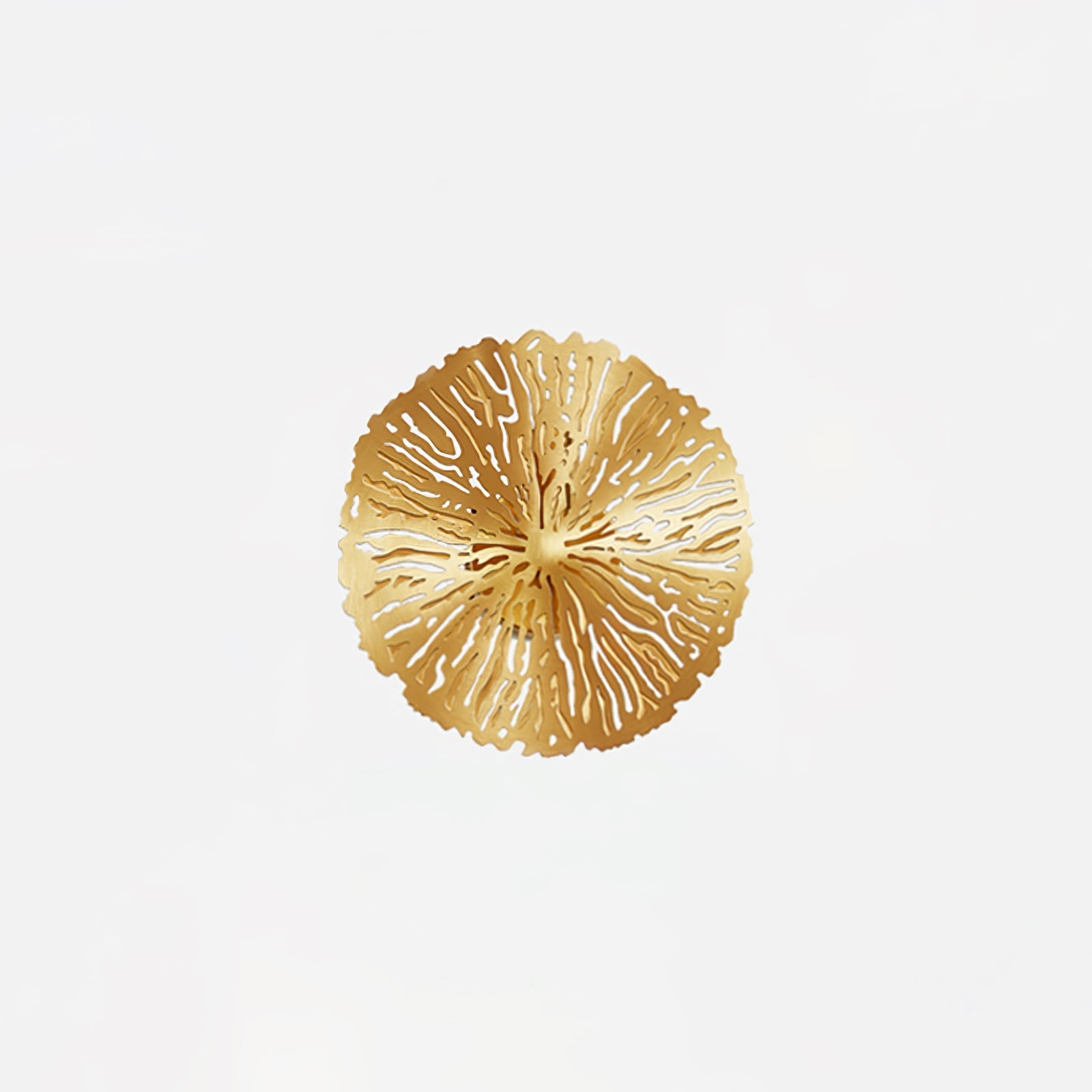 Rylso Wall Lamp Lotus Leaf Brass-Neutral Decor