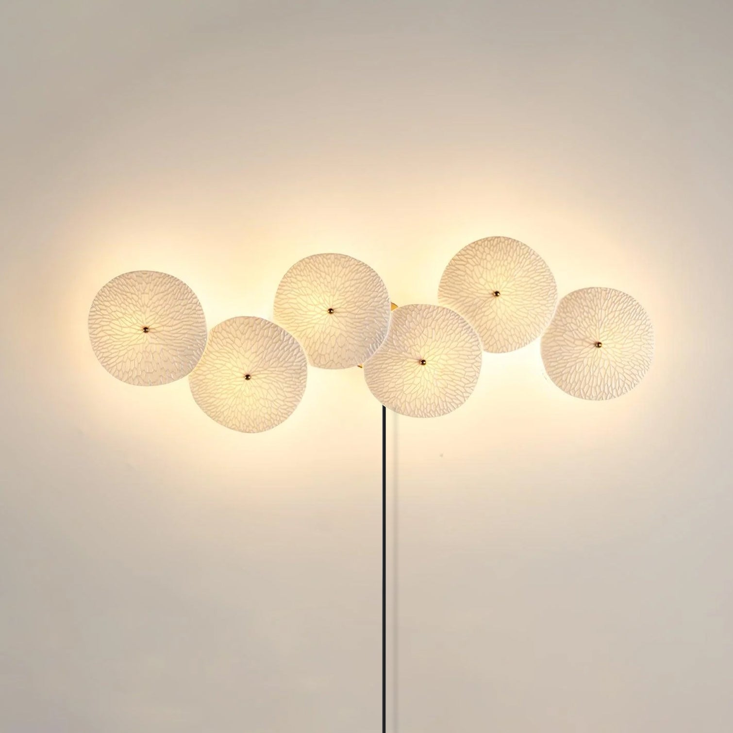Lotus Petal Plug-in Wall Lamp-Neutral Decor