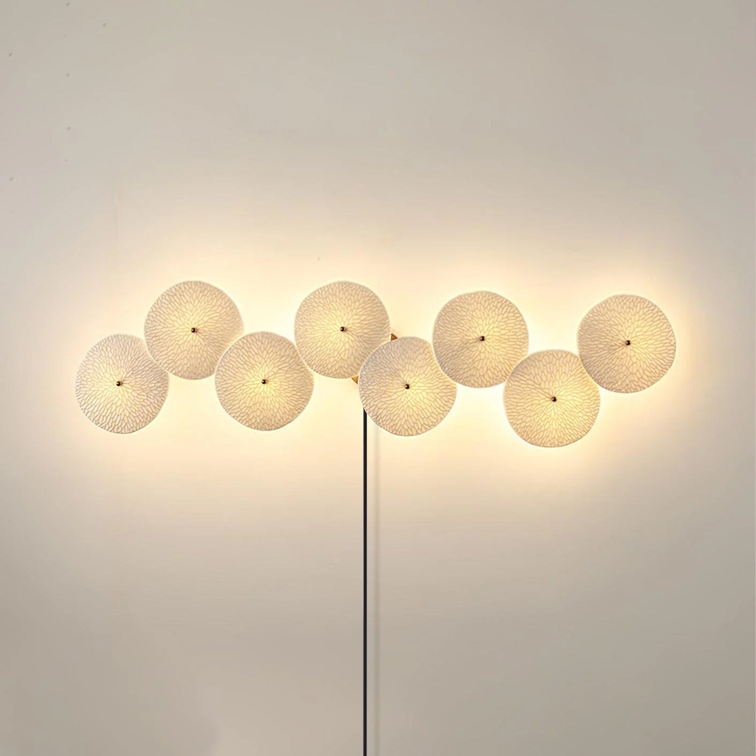 Lotus Petal Plug-in Wall Lamp-Neutral Decor