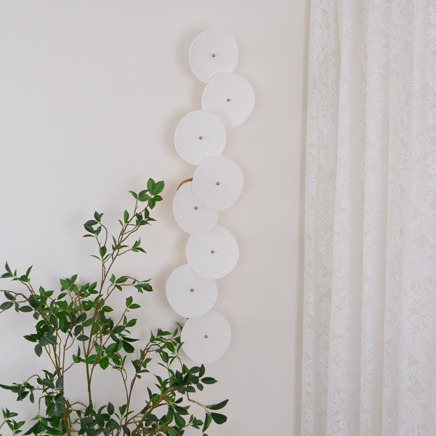 Jesse Elegance Nordic Art Petal Wall Lamp-Neutral Decor