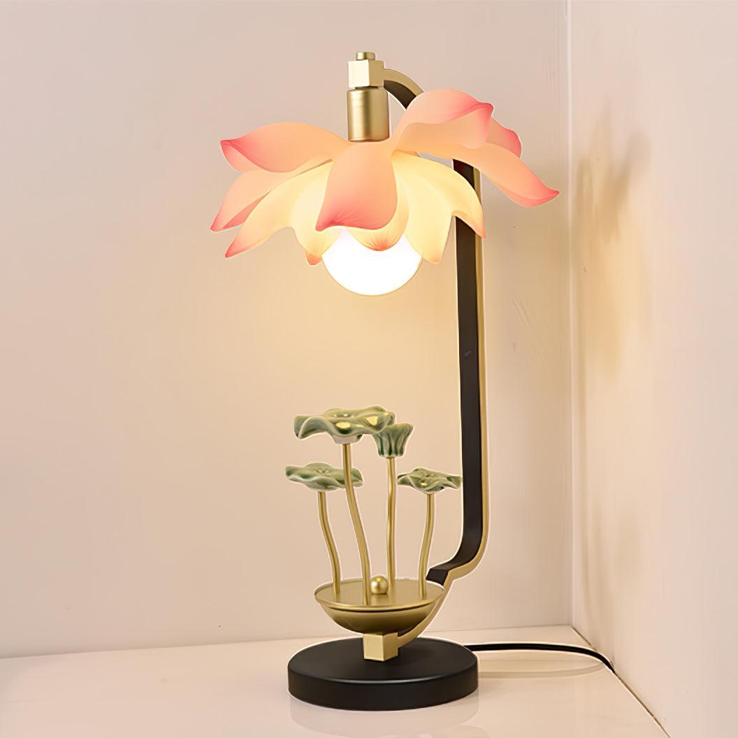 Olivia Natural Ceramics Table Lamp-Neutral Decor
