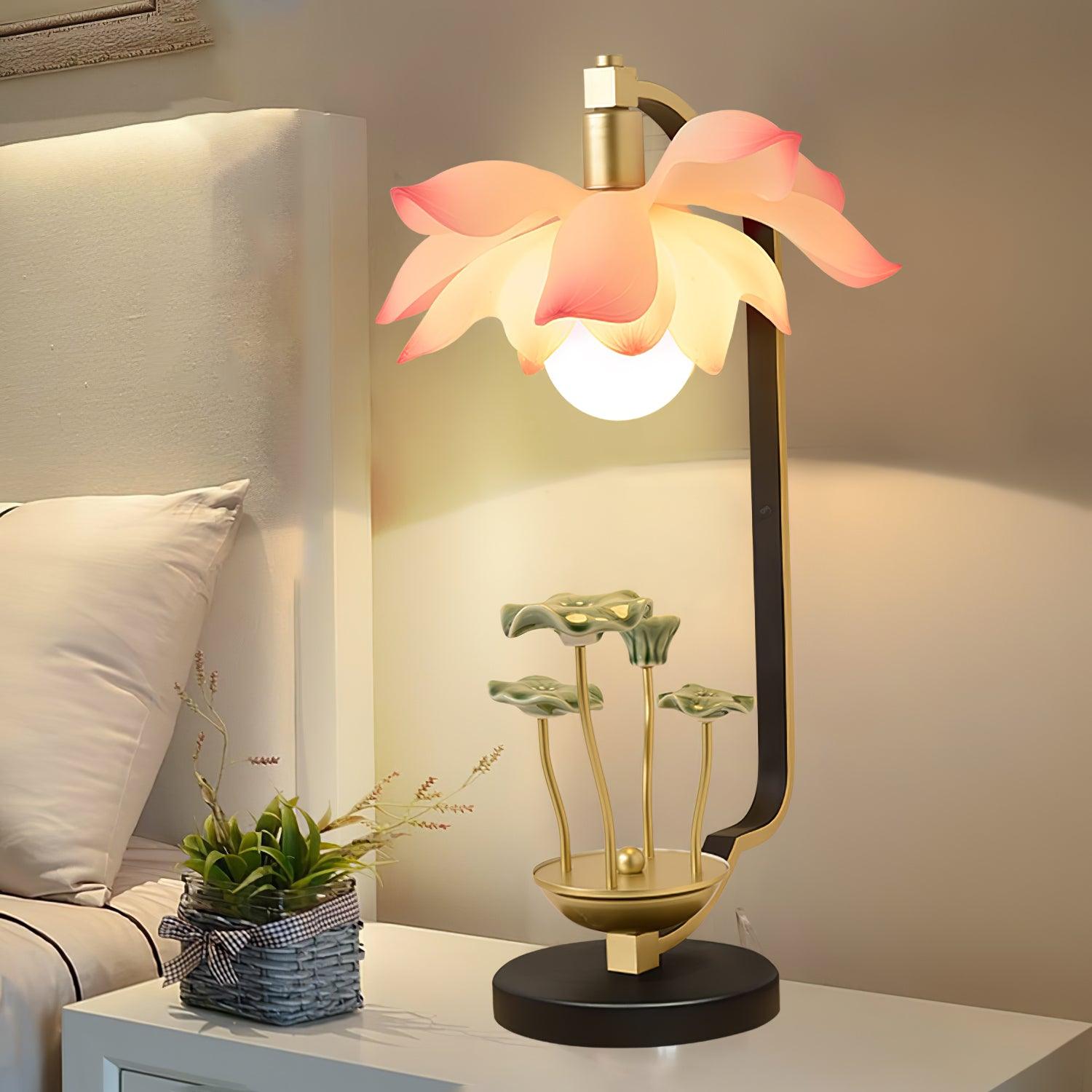 Olivia Natural Ceramics Table Lamp-Neutral Decor