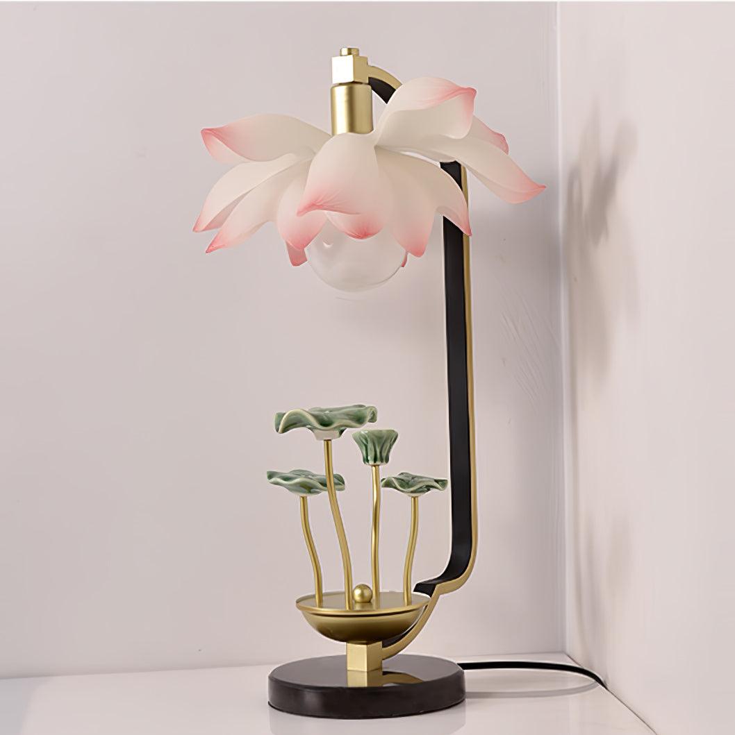 Olivia Natural Ceramics Table Lamp-Neutral Decor