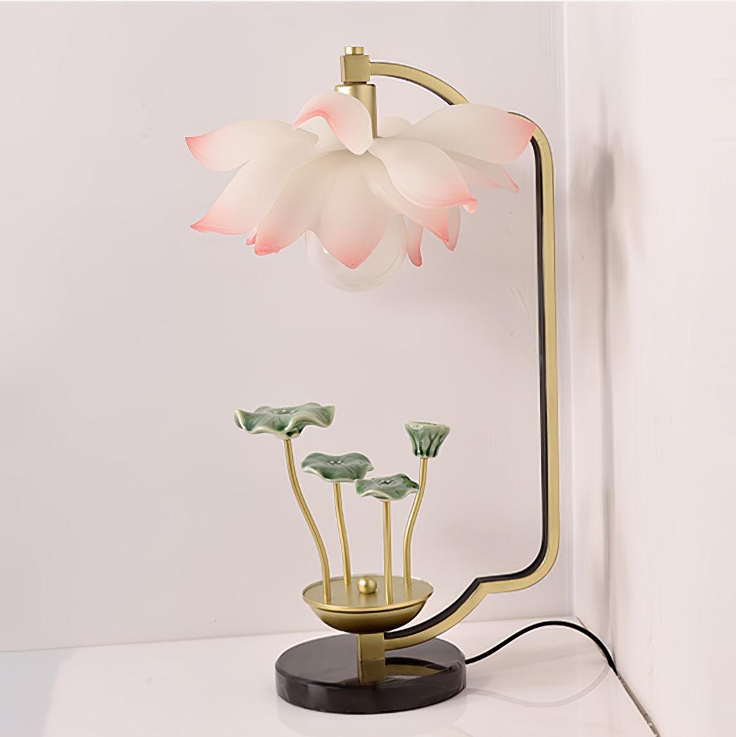 Olivia Natural Ceramics Table Lamp-Neutral Decor