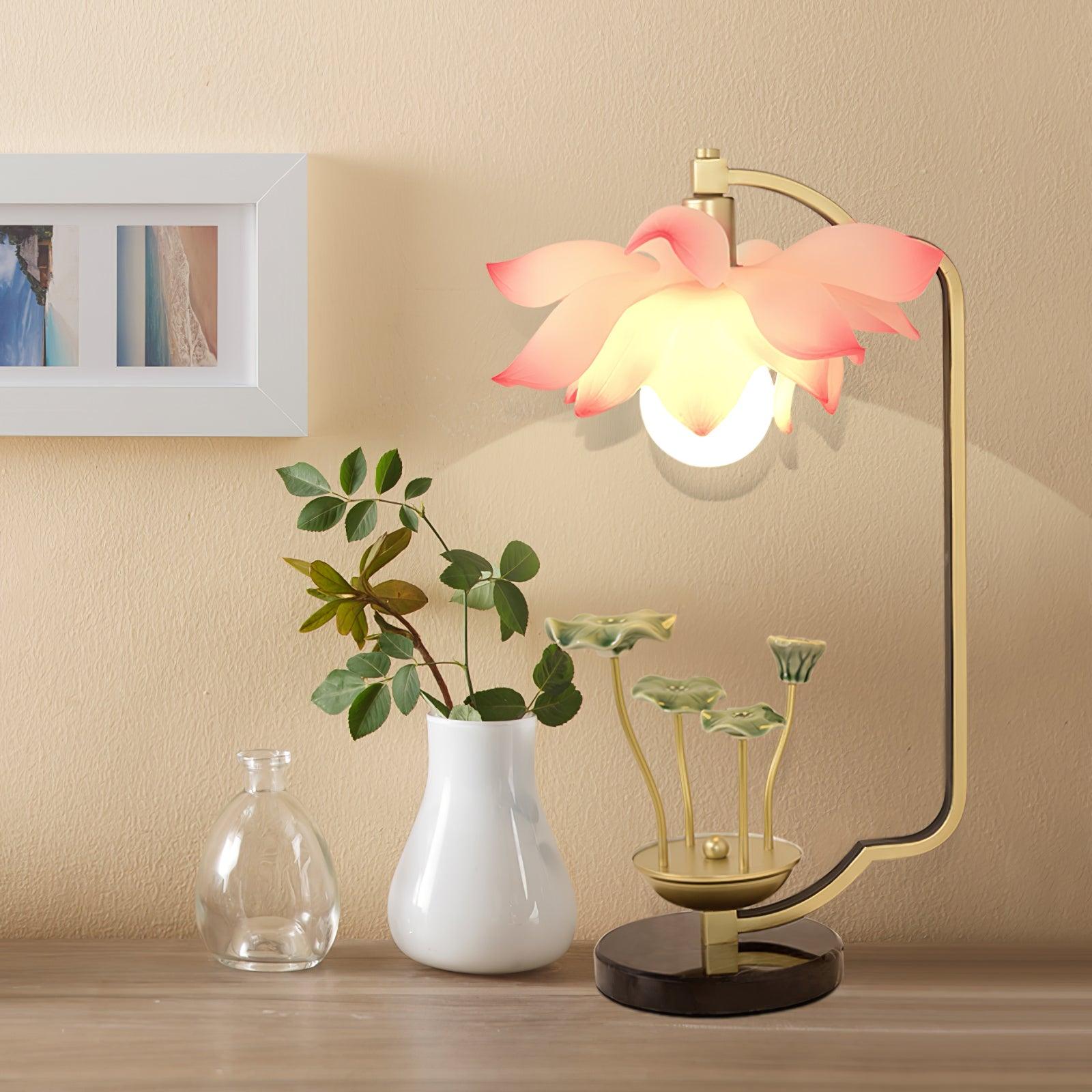 Olivia Natural Ceramics Table Lamp-Neutral Decor