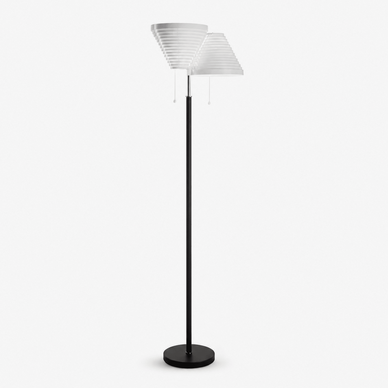 Louver Floor Lamp-Neutral Decor
