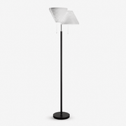 Louver Floor Lamp-Neutral Decor