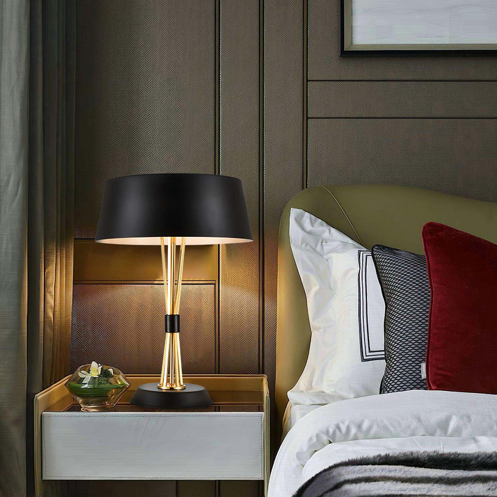 Maeve Clear Table Lamp-Neutral Decor