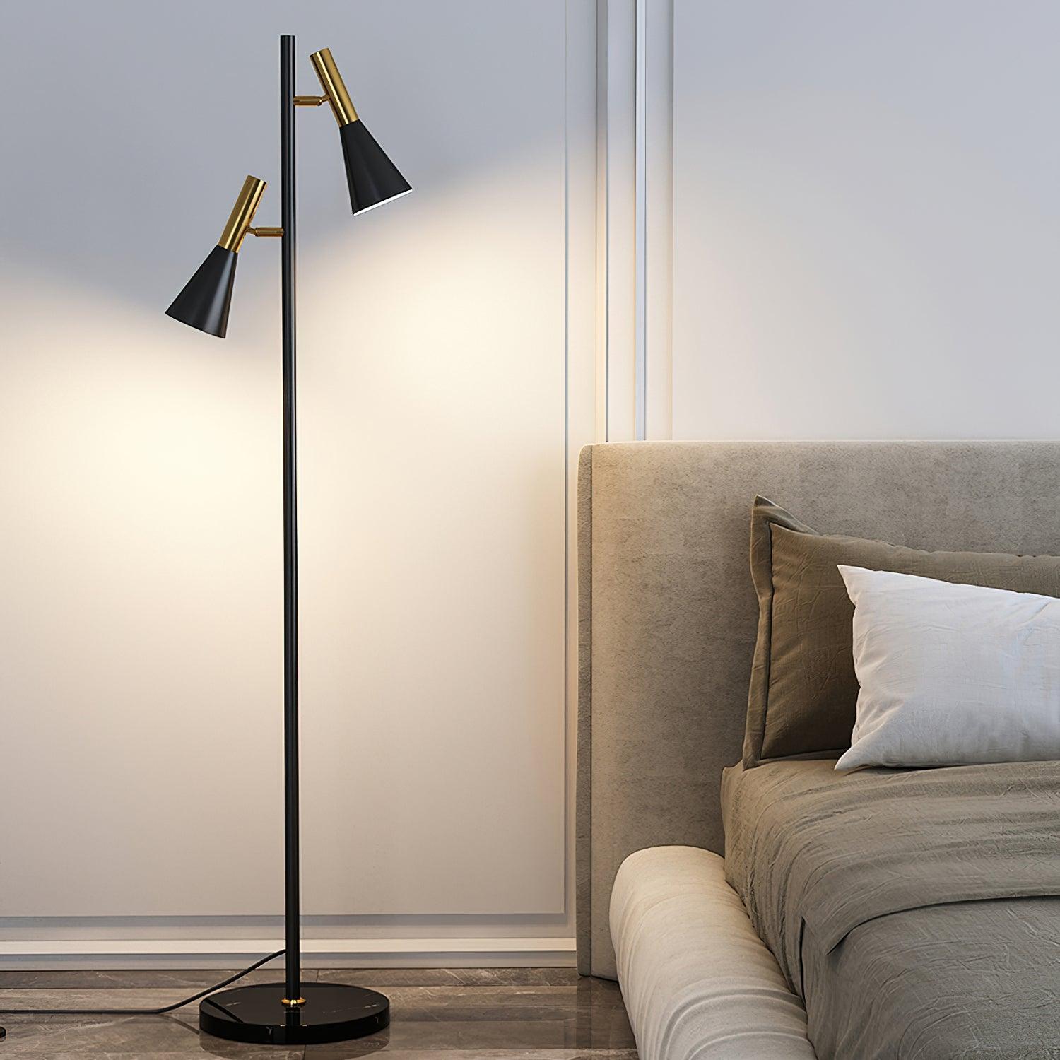 Aricel Marble Floor Lamp-Neutral Decor