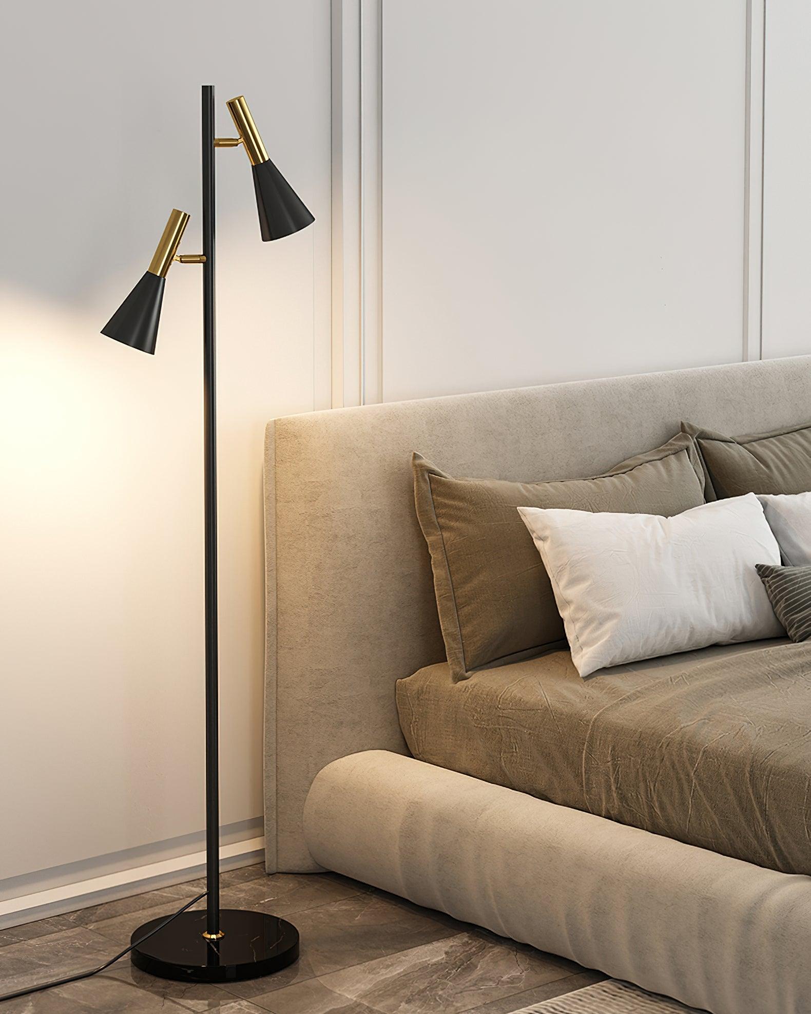 Aricel Marble Floor Lamp-Neutral Decor