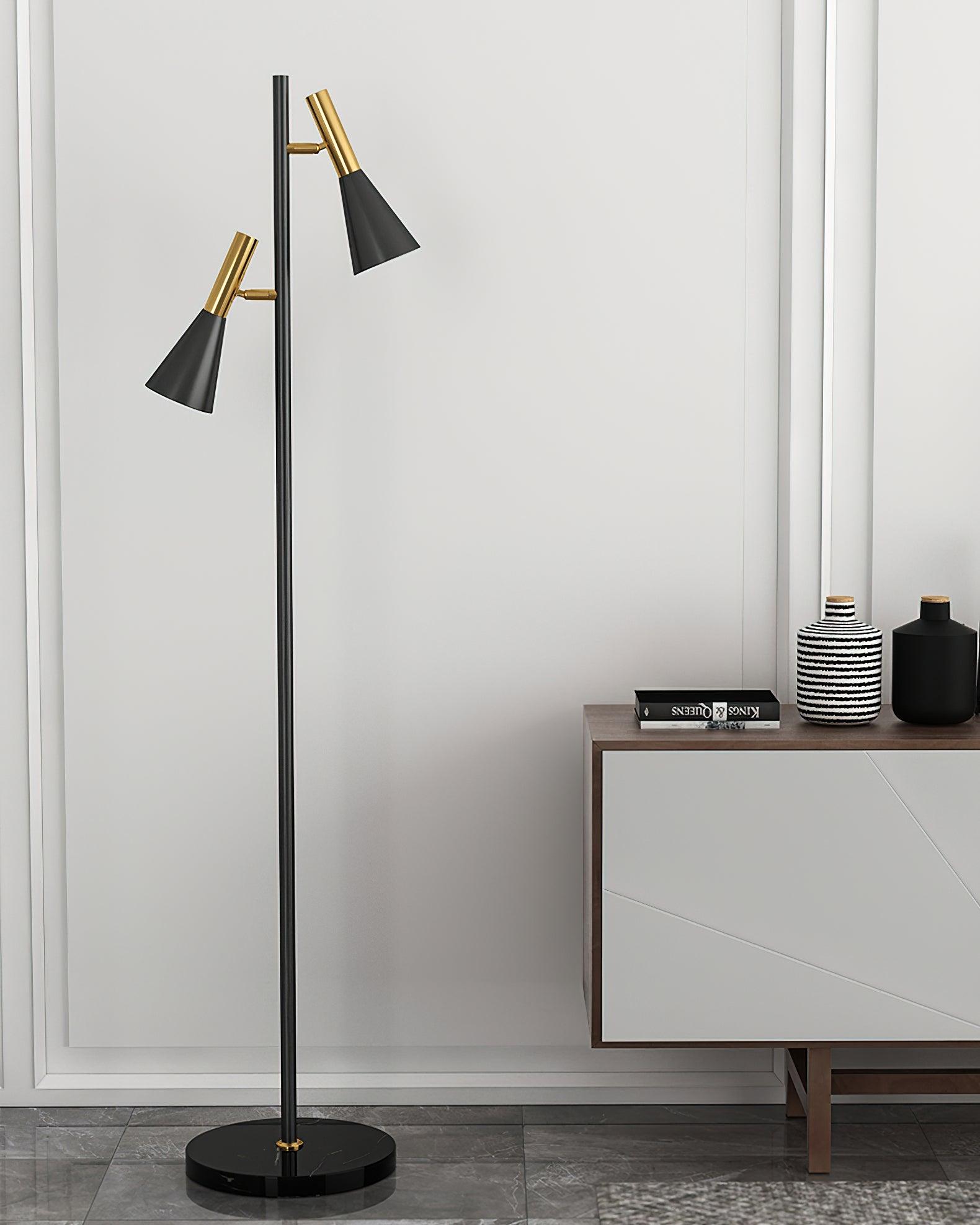 Aricel Marble Floor Lamp-Neutral Decor
