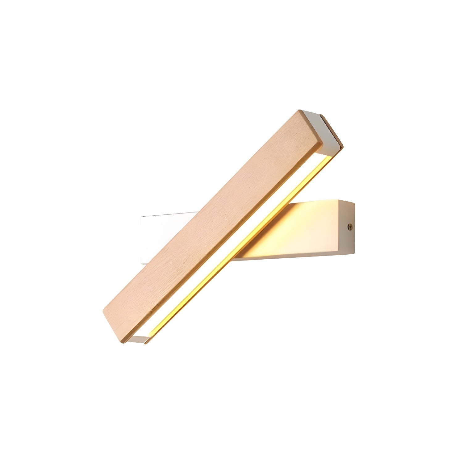 Nave Wood & Acrylic Wall Light-Neutral Decor