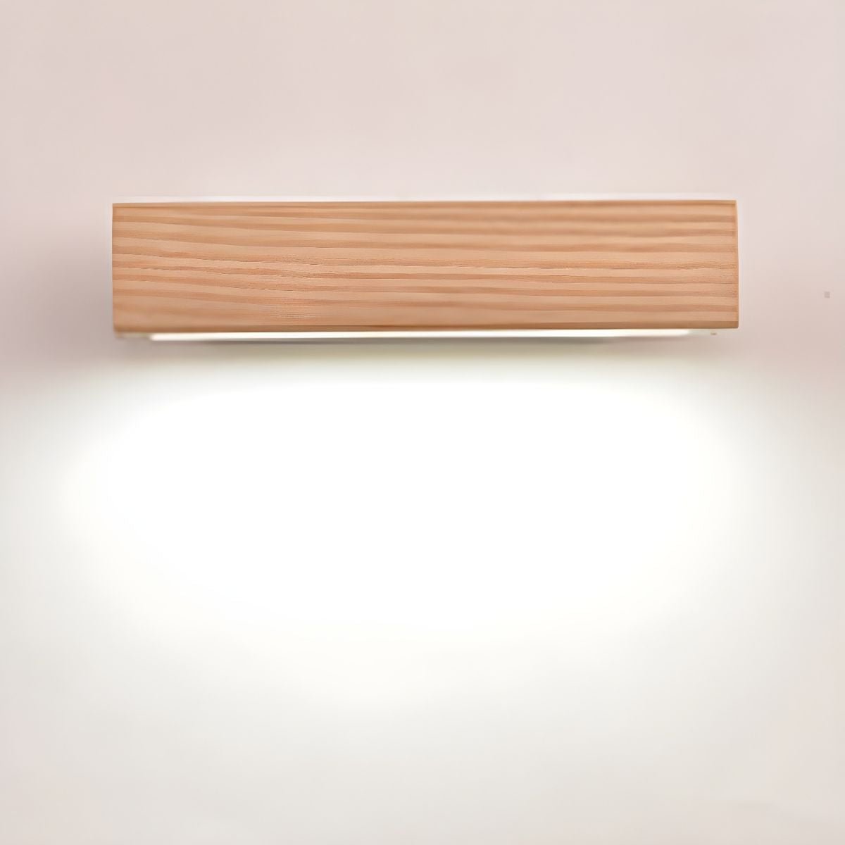 Nave Wood & Acrylic Wall Light-Neutral Decor
