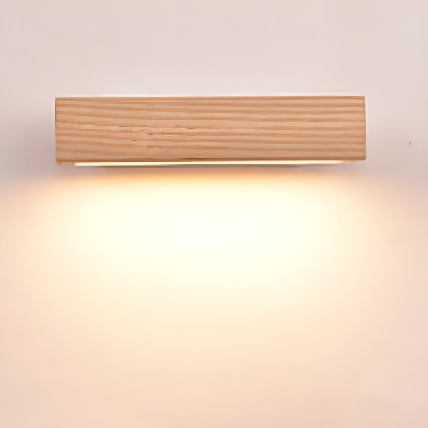 Nave Wood & Acrylic Wall Light-Neutral Decor