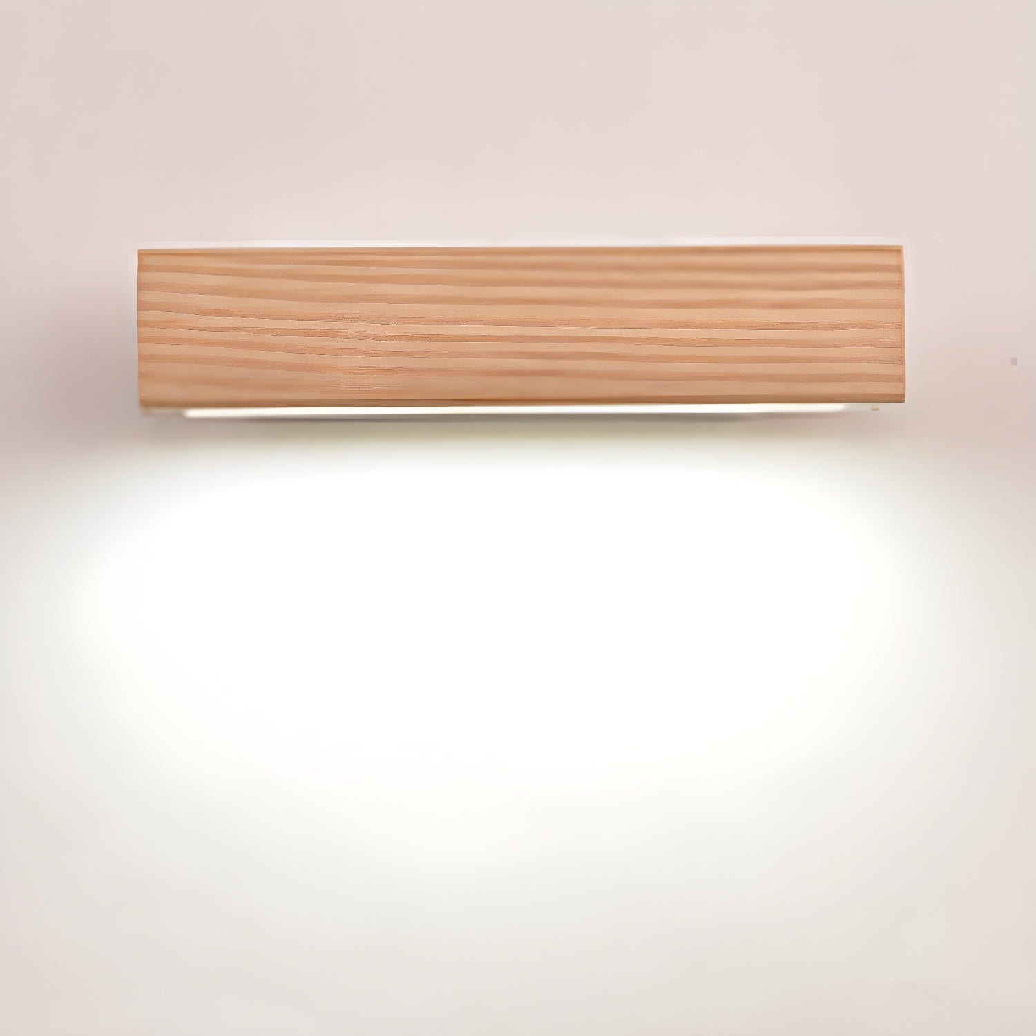 Nave Wood & Acrylic Wall Light-Neutral Decor
