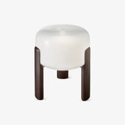 Elden Wood & Glass Table Lamp-Neutral Decor