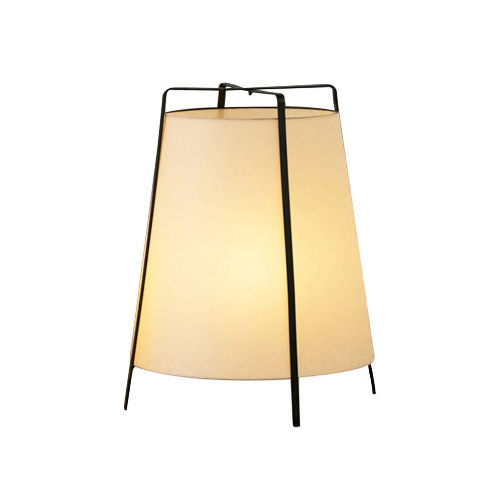 Zild Fabric Scandinavian Table Lamp-Neutral Decor