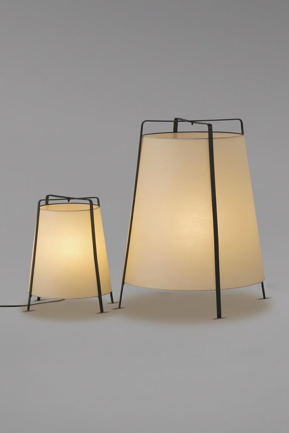 Zild Fabric Scandinavian Table Lamp-Neutral Decor