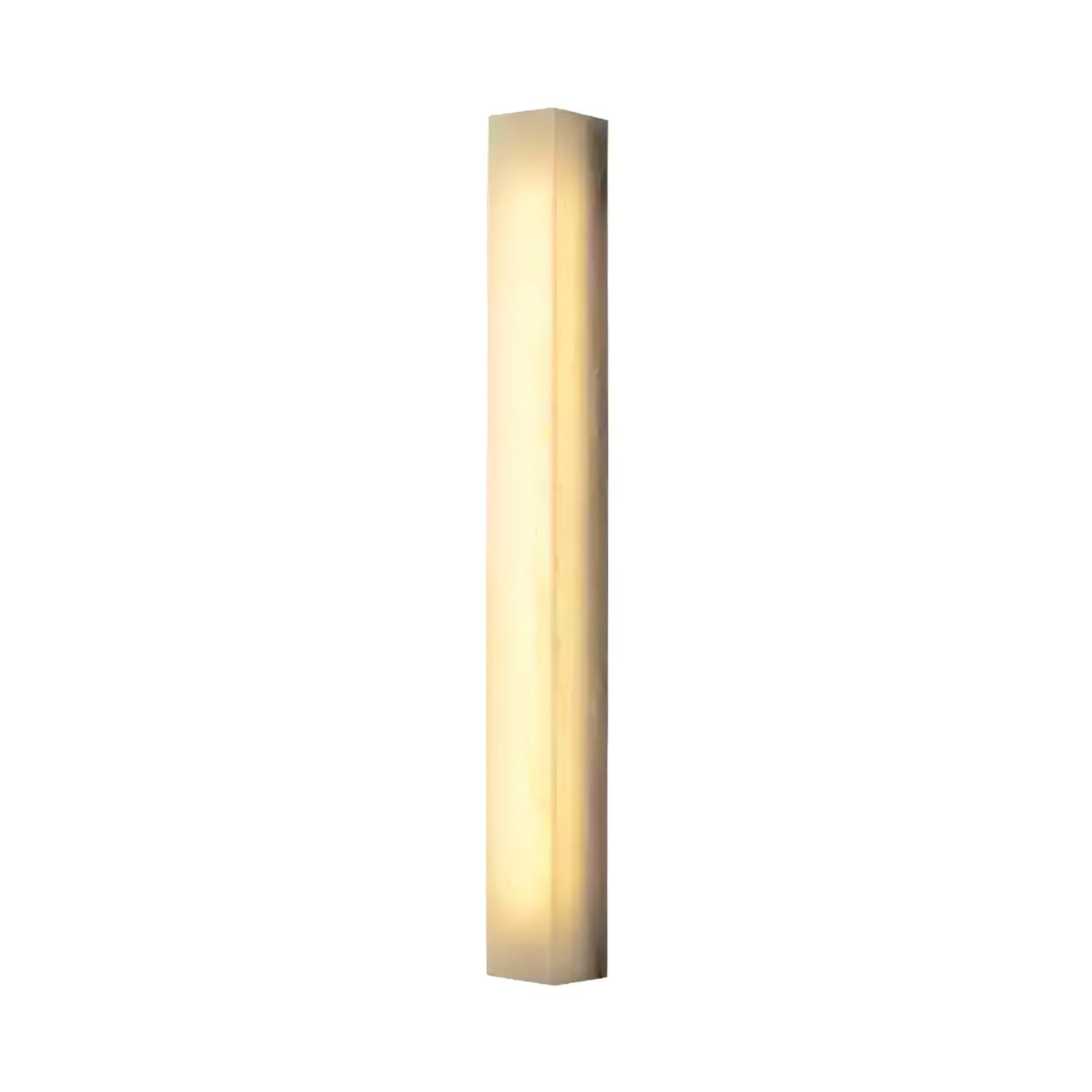 Irina Cylindrical Alabaster Wall Light-Neutral Decor