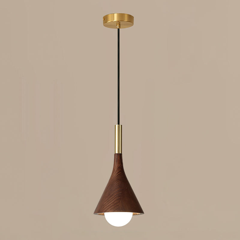 Comparison of the walnut, black, and brass finishes.