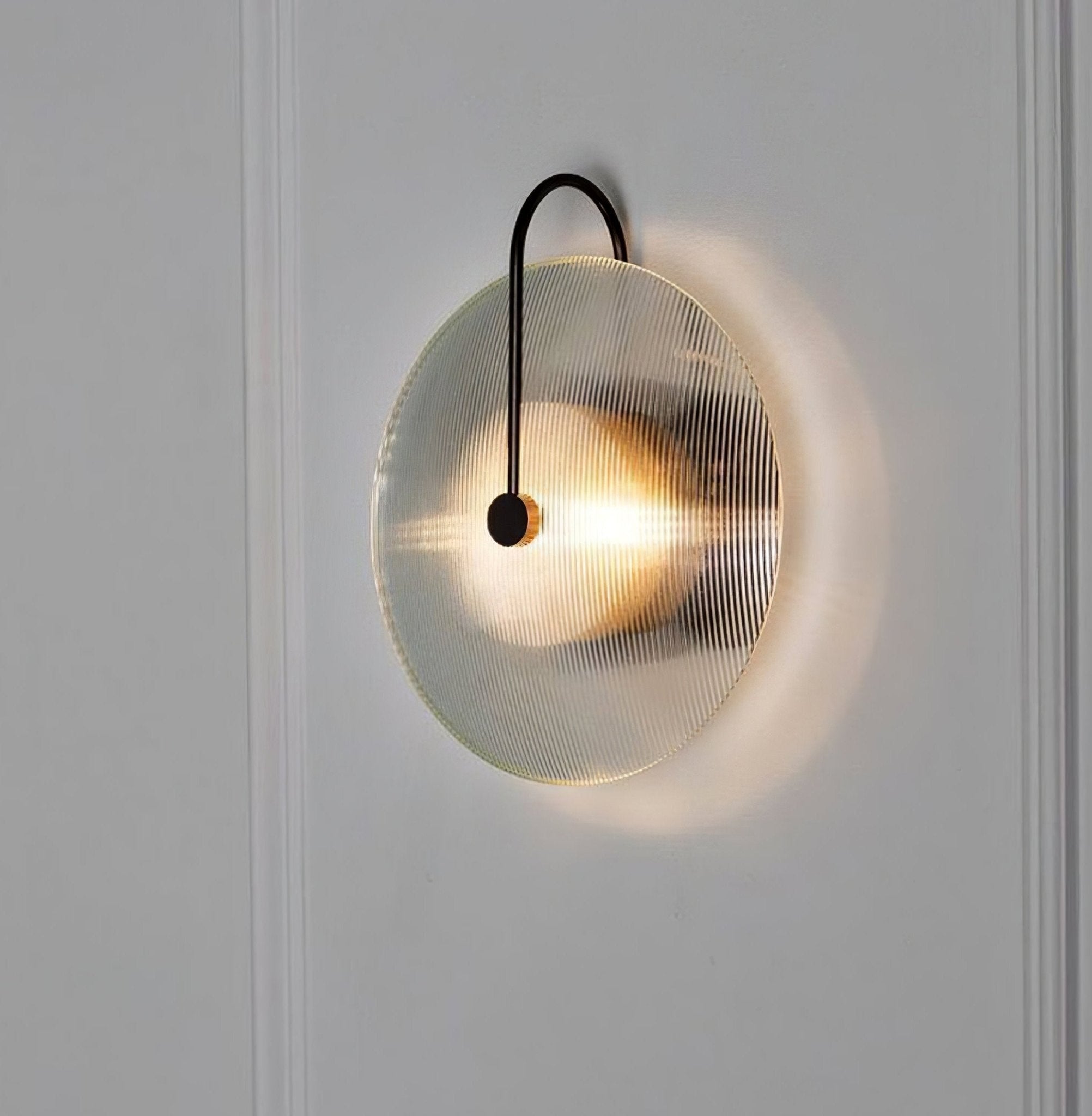 Ivsilan Modern Minimalist Glass Sconce Wall lamp-Neutral Decor