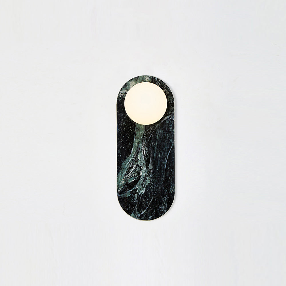 Sylv Oval Wall Lamp Marble - Neutralighting