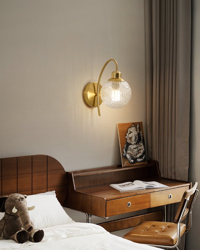 Brynd Curved Wall Sconce-Neutral Decor