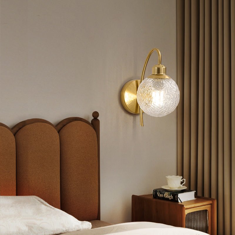 Brynd Curved Wall Sconce-Neutral Decor