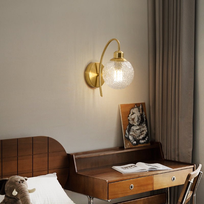 Brynd Curved Wall Sconce-Neutral Decor