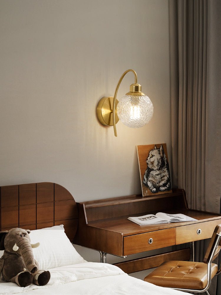 Brynd Curved Wall Sconce-Neutral Decor