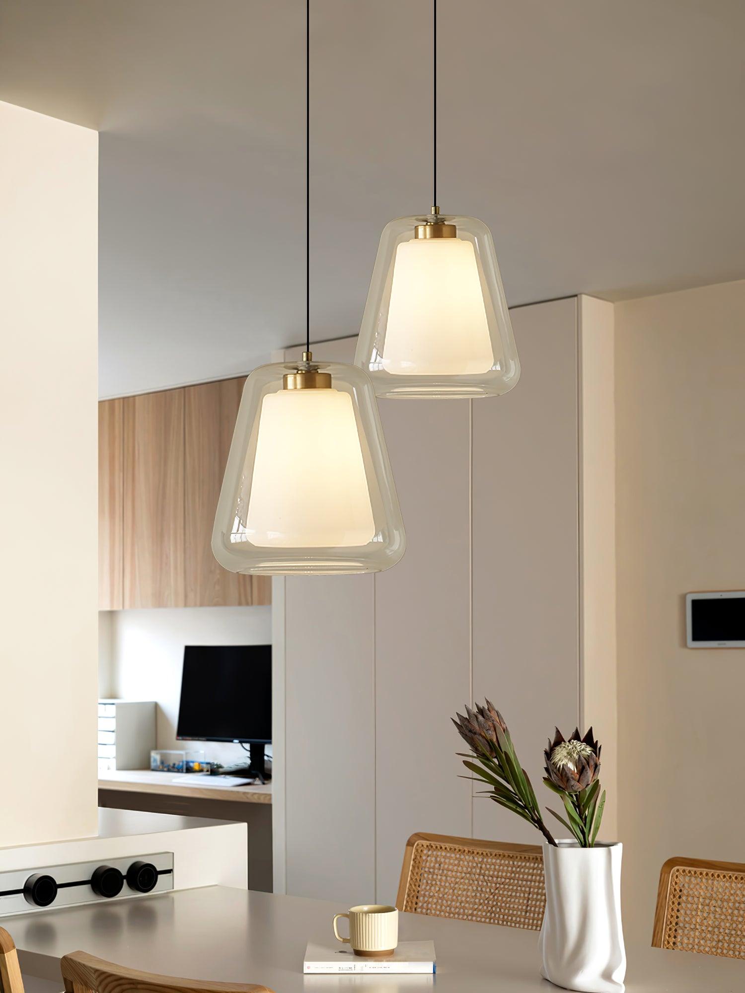 Ate Gold Contemporary Pendant Light-Neutral Decor
