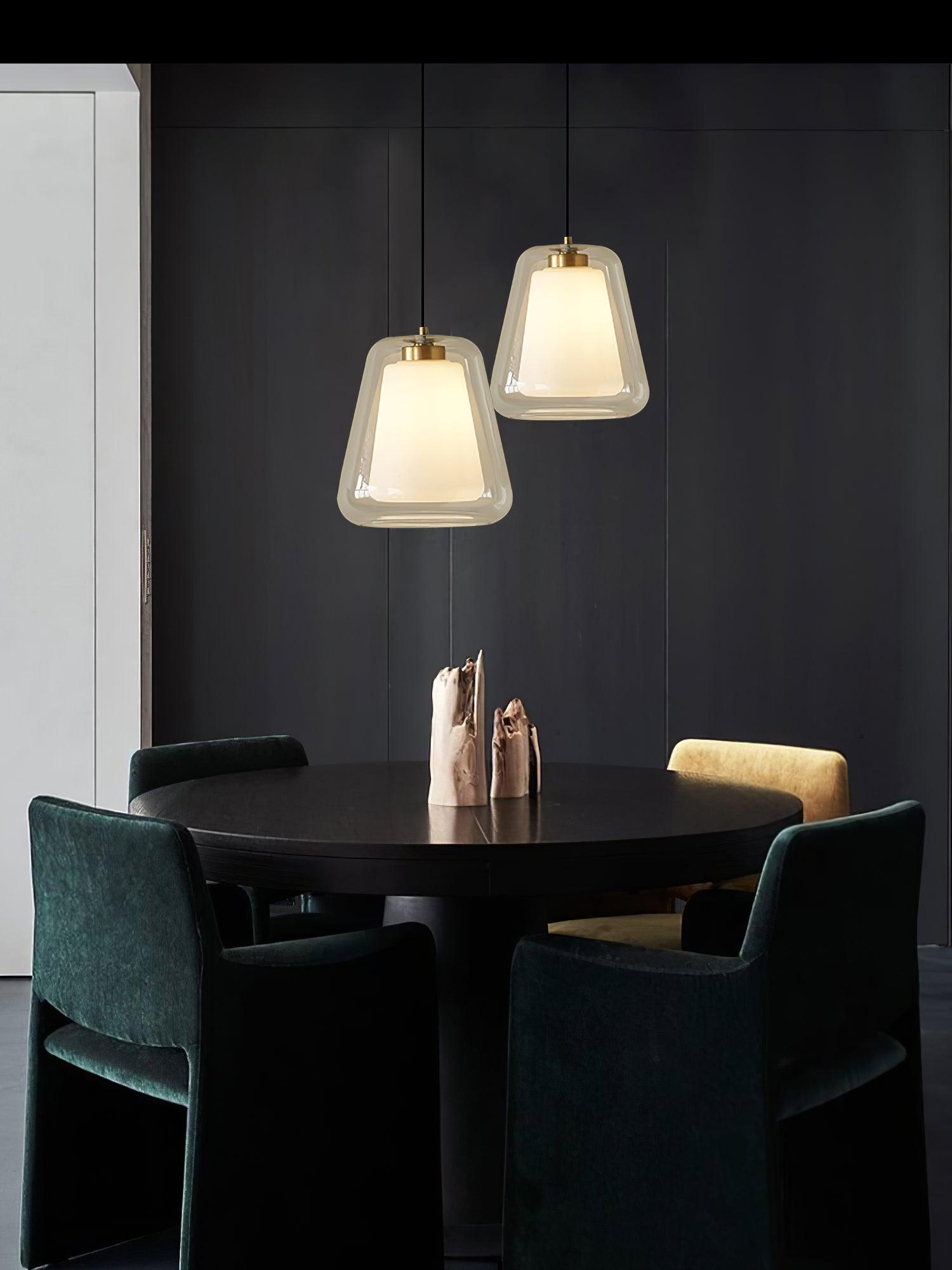 Ate Gold Contemporary Pendant Light-Neutral Decor