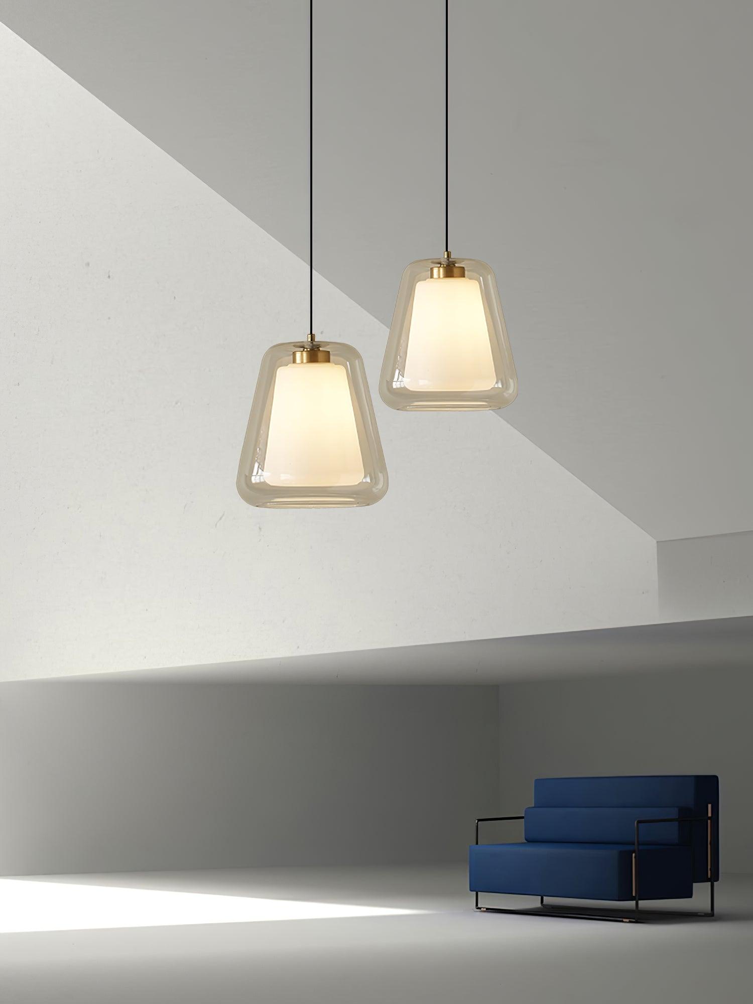 Ate Gold Contemporary Pendant Light-Neutral Decor