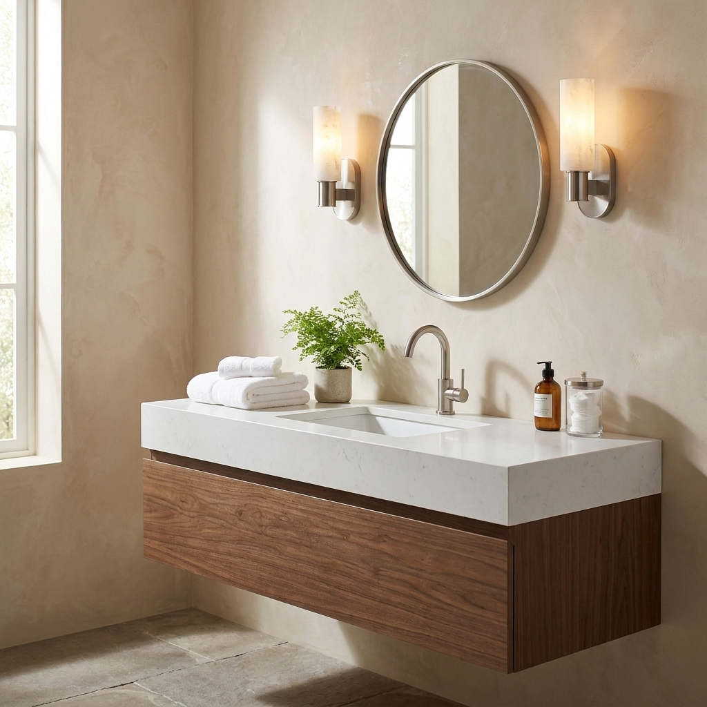 Perrymere Alabaster Wall Sconce