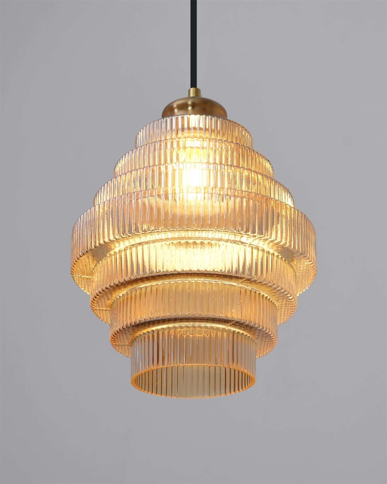 Svena Glass Pendant Lamp-Neutral Decor