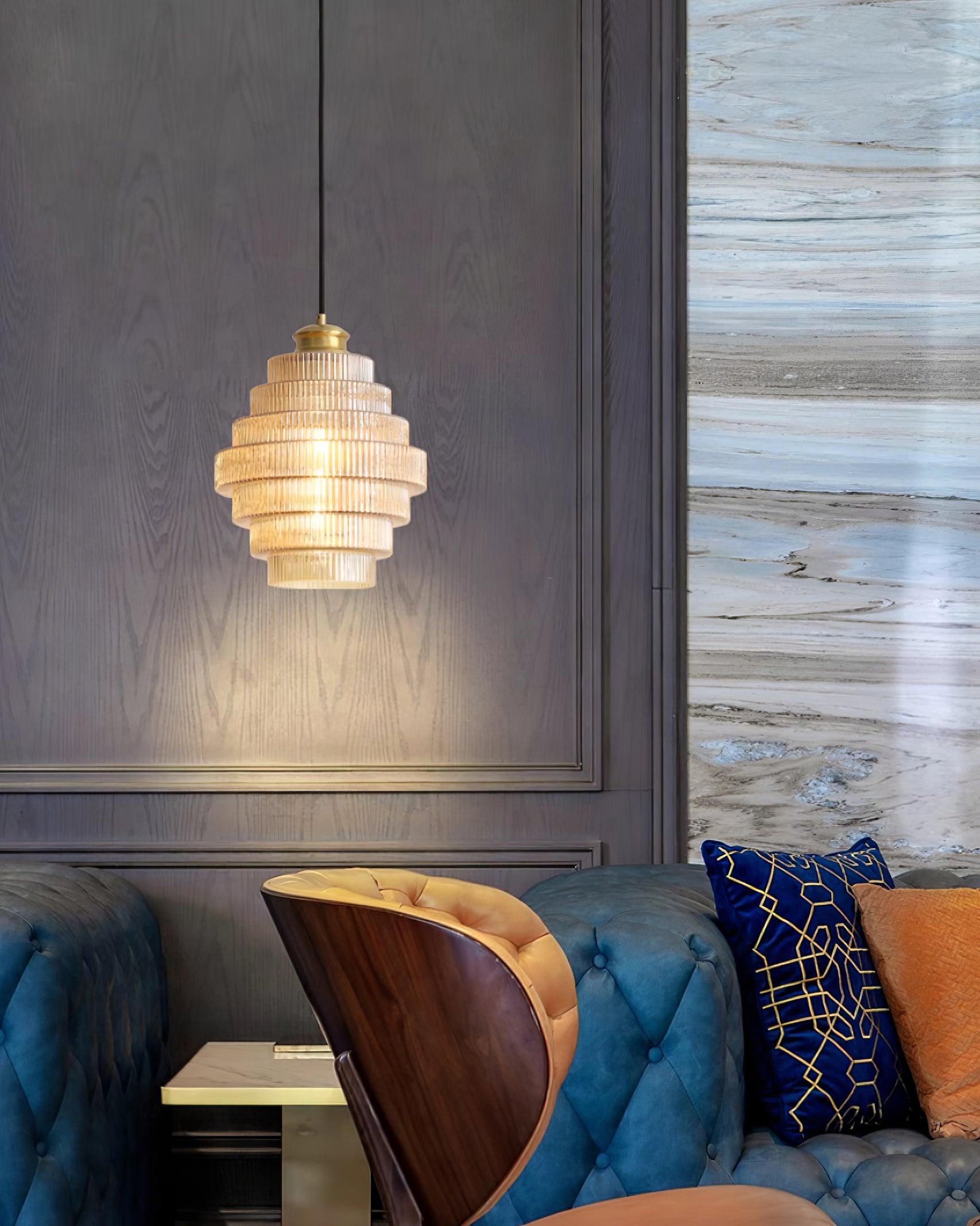 Svena Glass Pendant Lamp-Neutral Decor