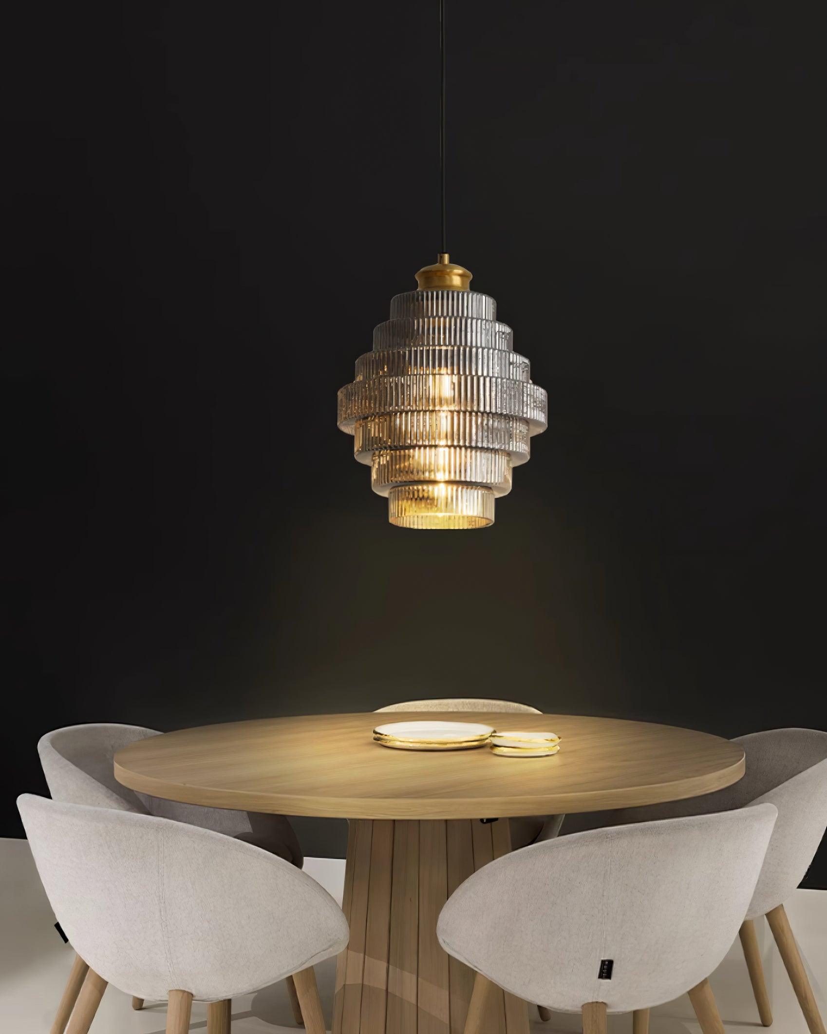 Svena Glass Pendant Lamp-Neutral Decor