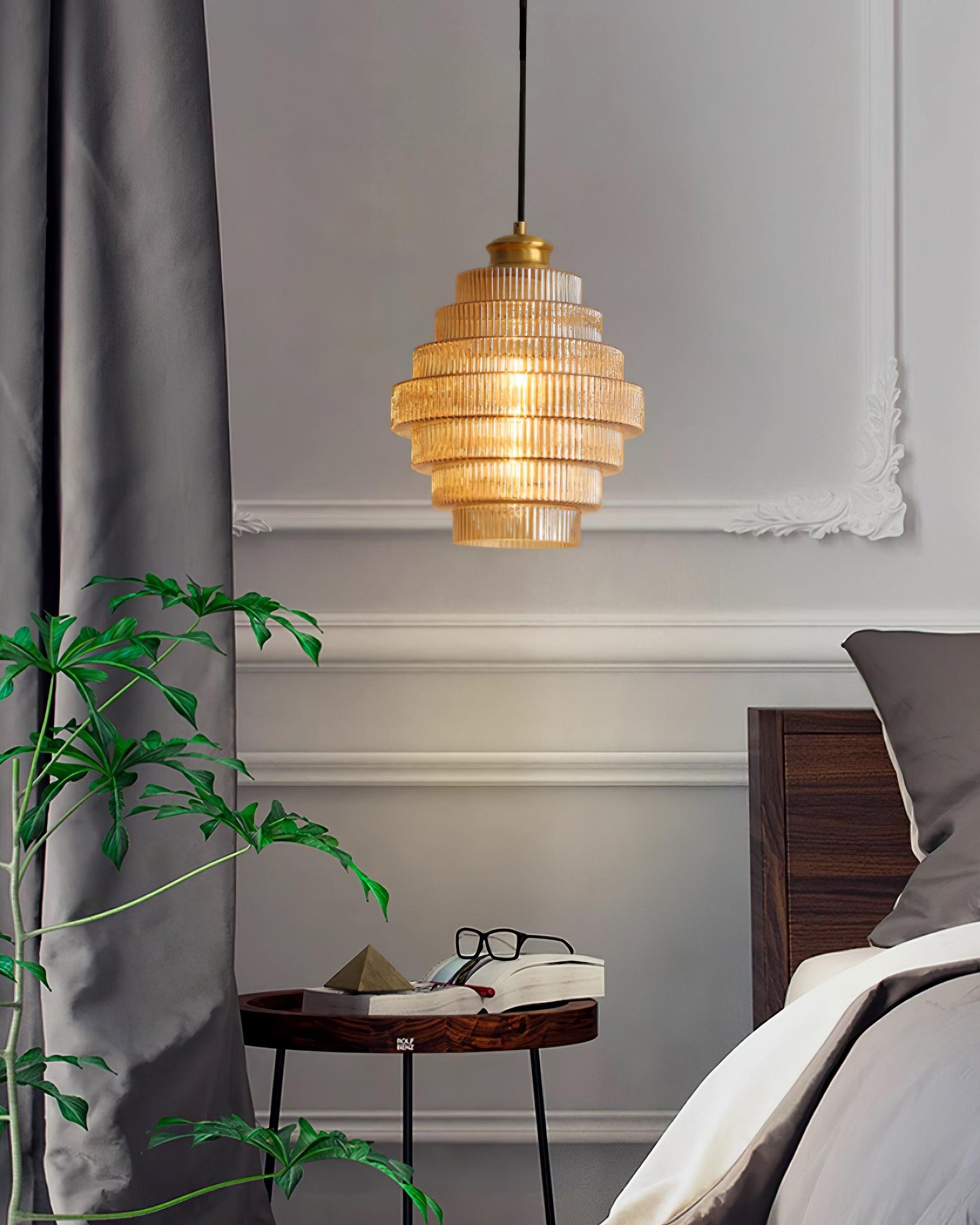 Svena Glass Pendant Lamp-Neutral Decor