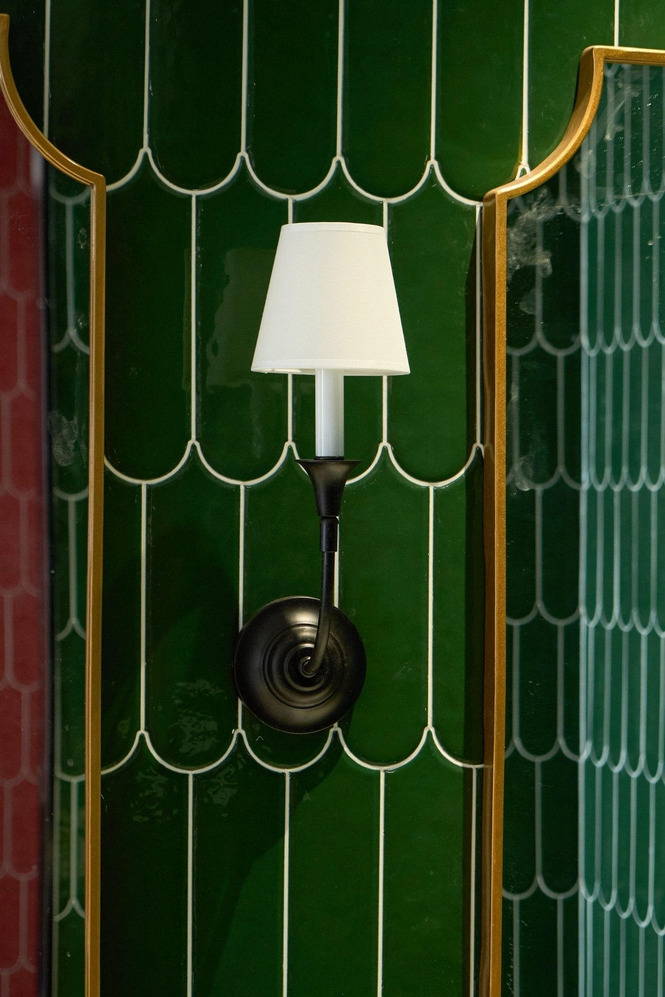 Erdoros Vintage Industrial Fabric Wall Lamp-Neutral Decor