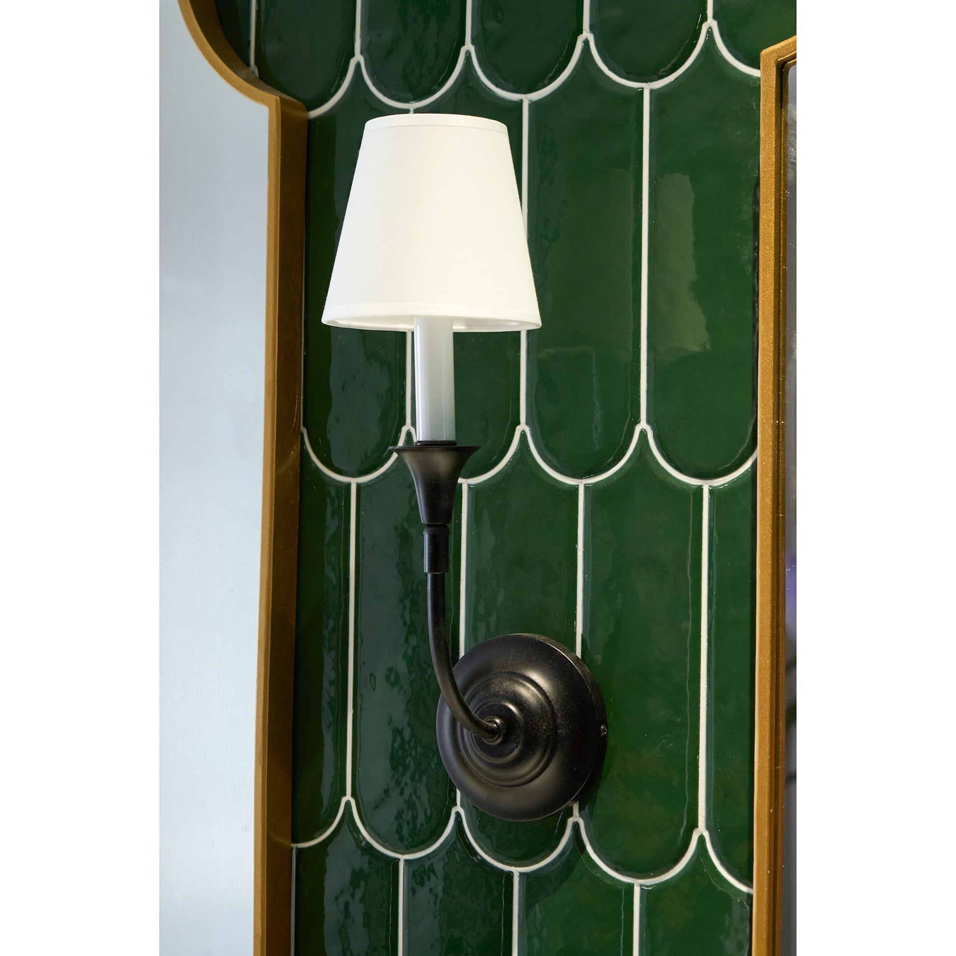 Erdoros Vintage Industrial Fabric Wall Lamp-Neutral Decor