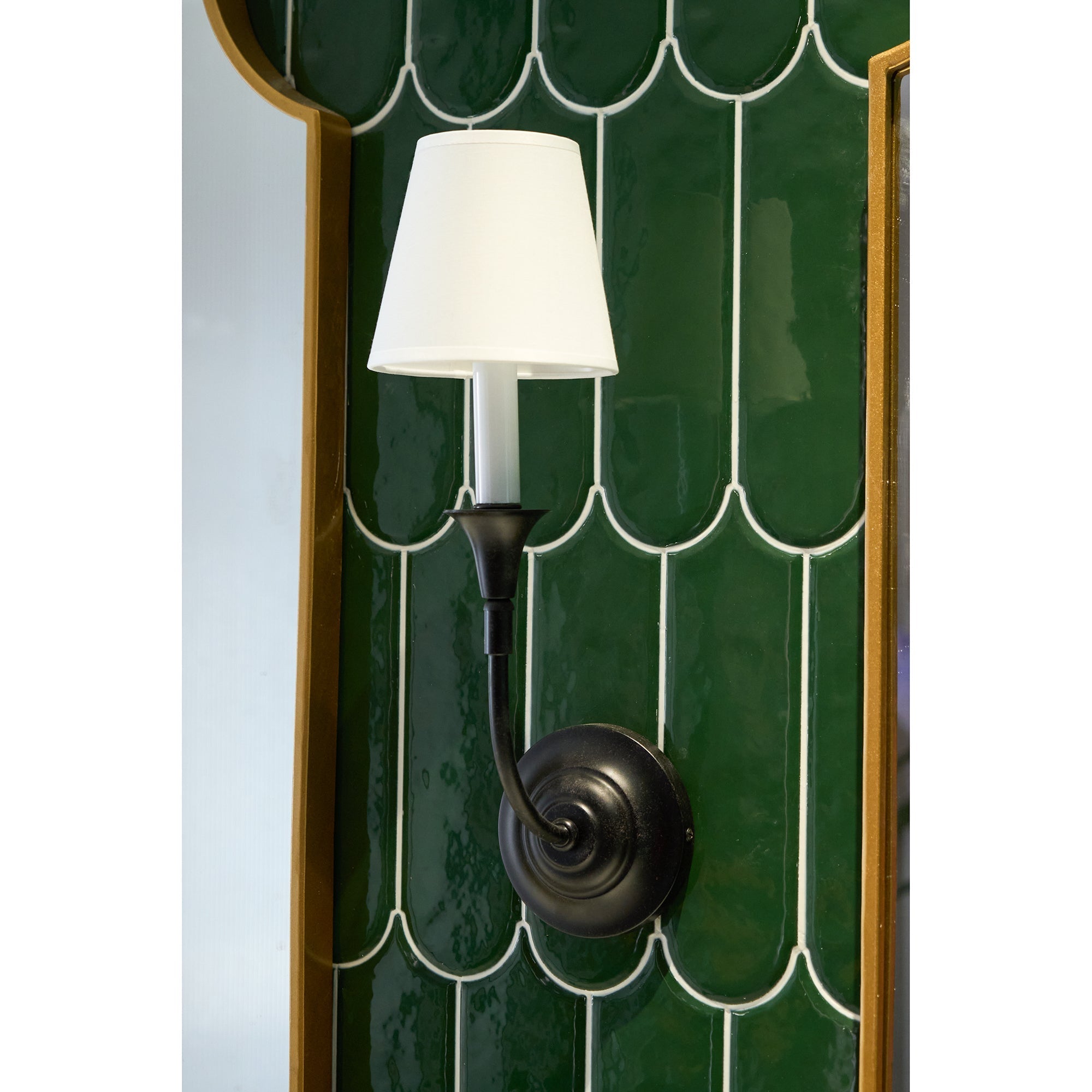Erdoros Vintage Industrial Fabric Wall Lamp-Neutral Decor