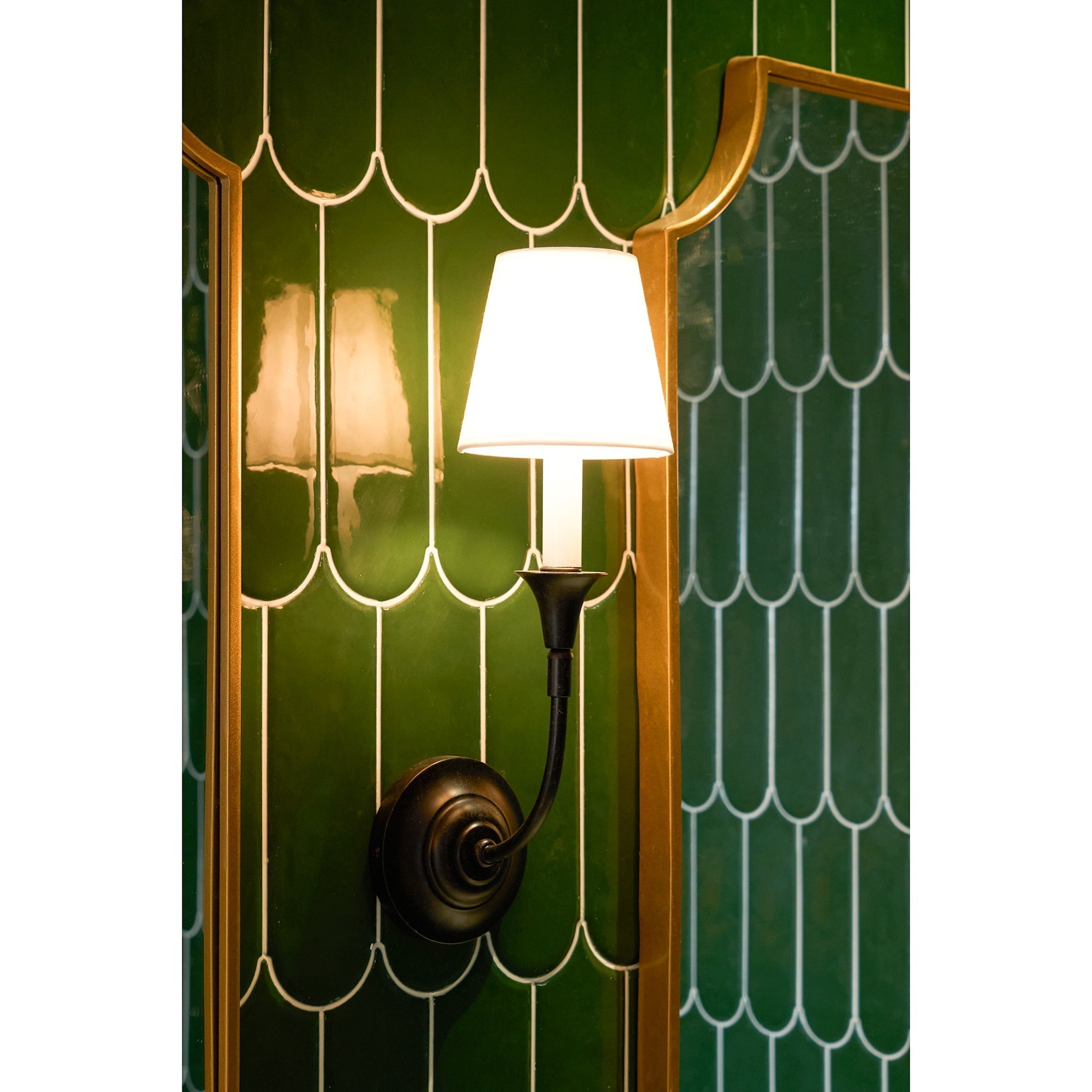 Erdoros Vintage Industrial Fabric Wall Lamp-Neutral Decor