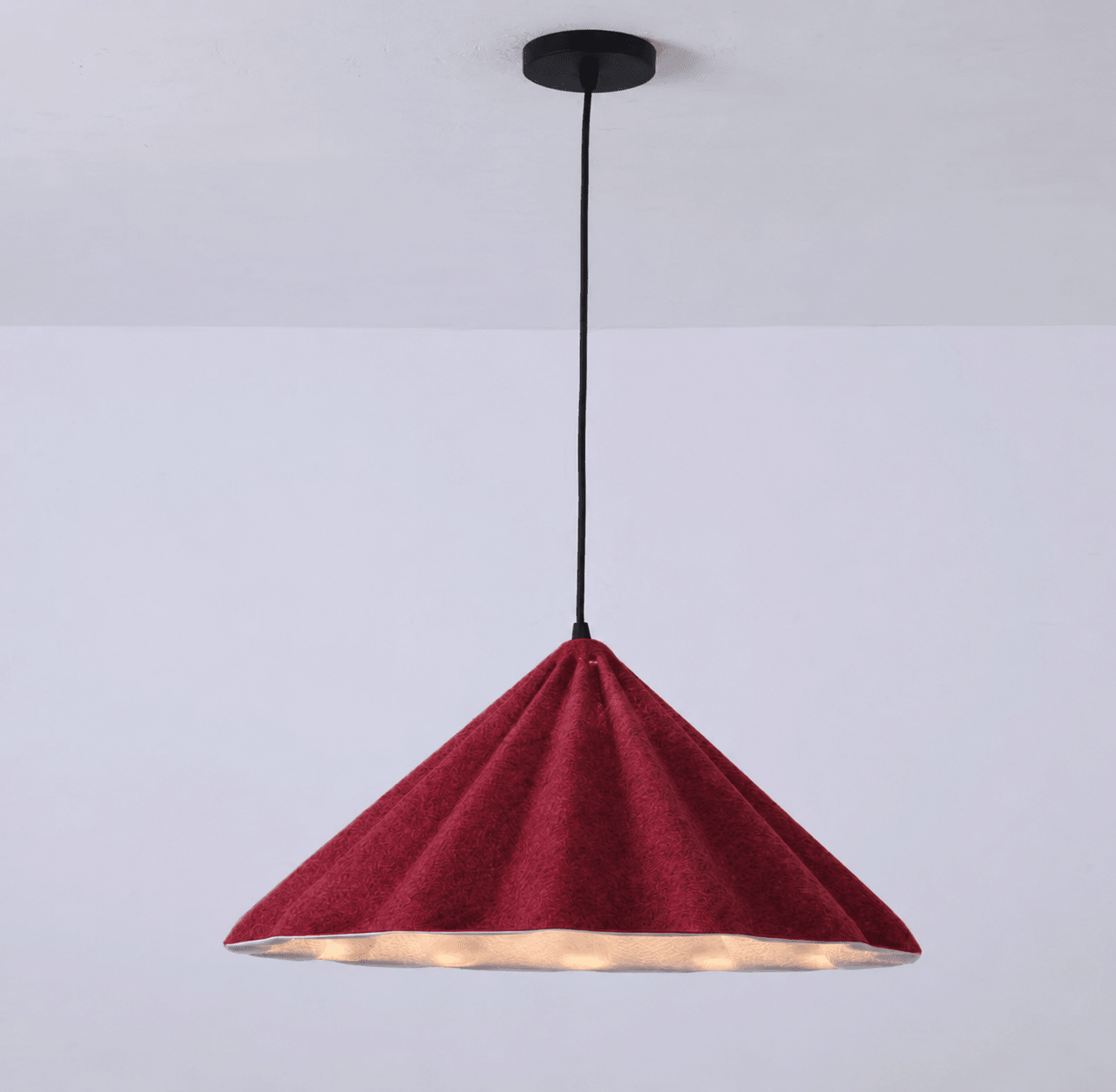 Lull Acoustic Pendant Light-Neutral Decor